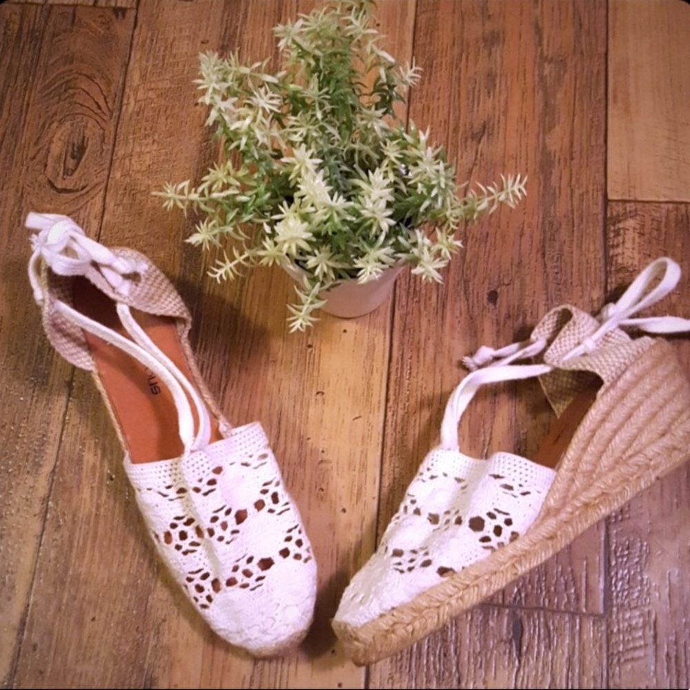 Lace Espadrilles